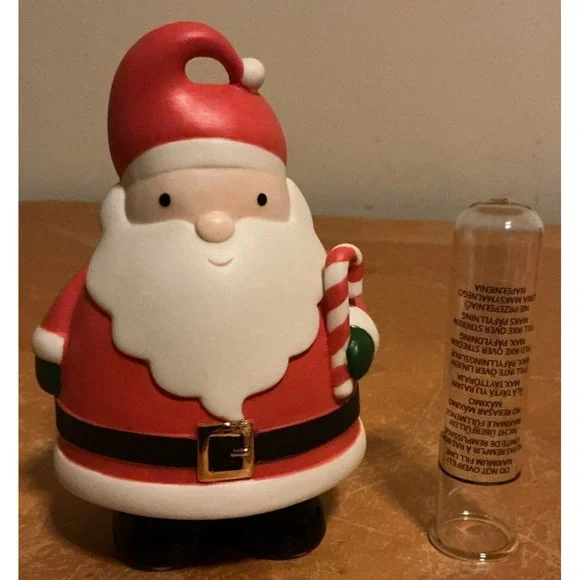 Partylite P90400 Jolly Santa Reed Diffuser Holder In Original Box - Picture 6 of 12